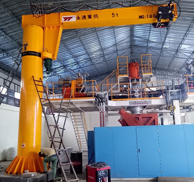 Guindaste aéreo automatizado (processos de grua)