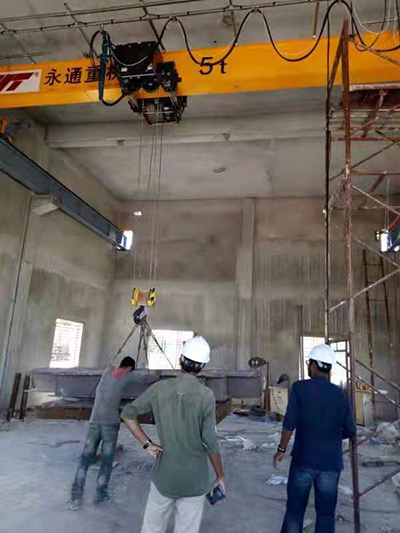 Guindaste suspenso de uma viga/Grua-ponte de uma viga
